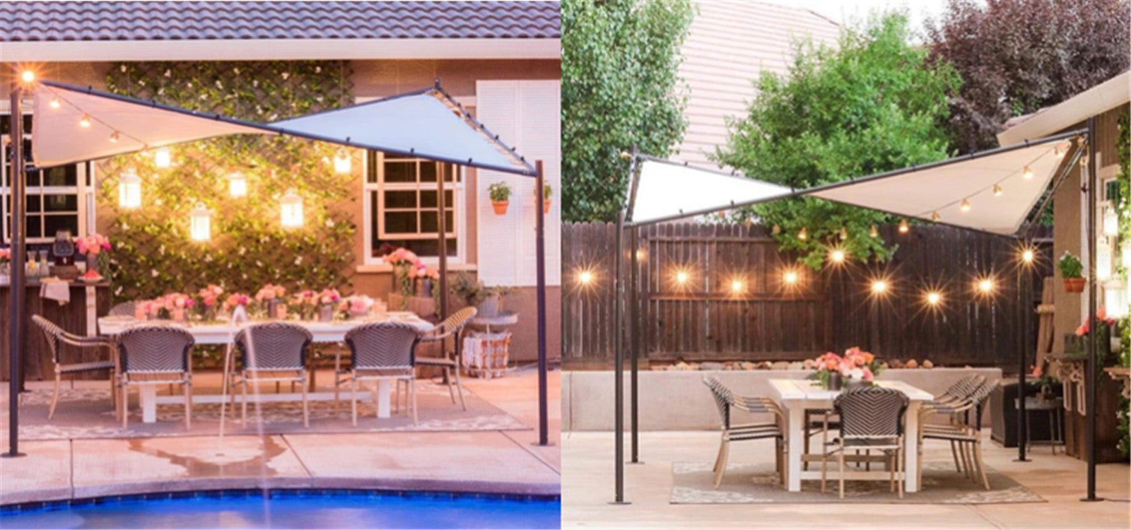 Sorara 13 x 13 ft Garden Butterfly Gazebo