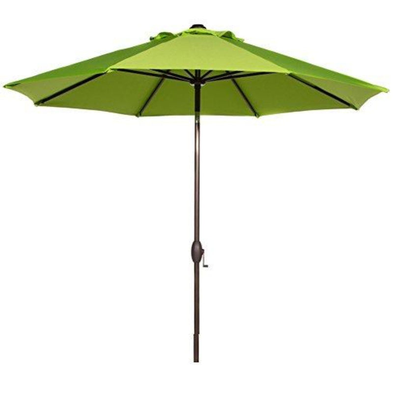 Abba Patio 9 Feet Market Umbrella with Auto Tilt and Crank (8 ribs)