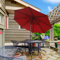 Cover Replacement for 9 Feet Patio Market Table Umbrella (8 ribs)