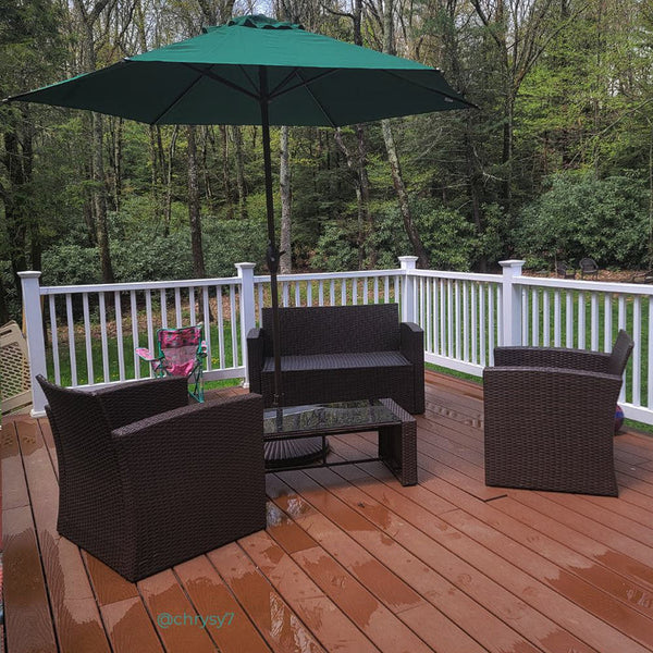 Abba Patio Cover Replacement for 9 Feet Patio Umbrella (FRAME not Included)