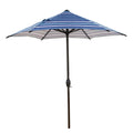 7-1/2 ft Striped Market Umbrella