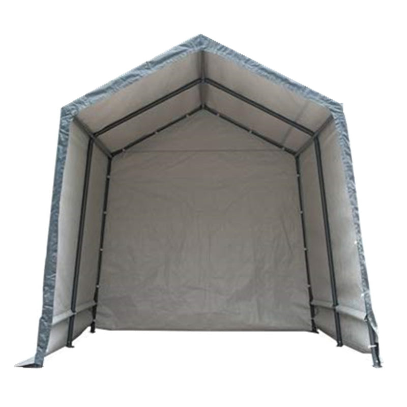 Replacement Top Cover for 10 x 10- Feet Outdoor Storage Shelter, Grey (Door Panel and Frame not Include)