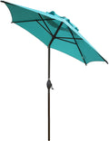 7-1/2 ft. Round Outdoor Market Patio Umbrella