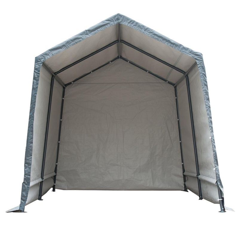Abba Patio 8 x 14 Feet Storage Shelter Canopy, Grey