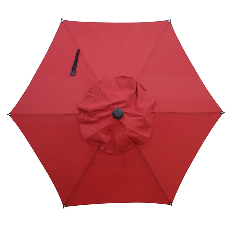 Abba Patio 7-1/2 ft.Round Outdoor Market Patio Umbrella
